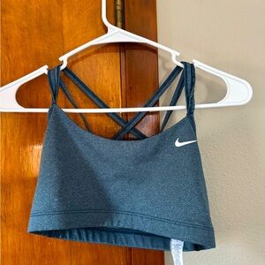 Blue Nike Strappy Sports Bra - Women’s Size Medium